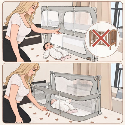 Foldable Bedside Crib